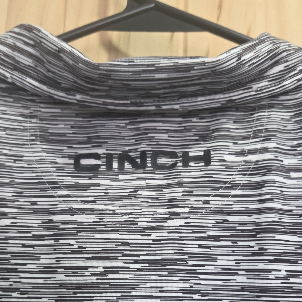 Cinch Monochrome Striped Shirt
